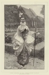 Petite Marquise, 17th Century, Costume Watteau